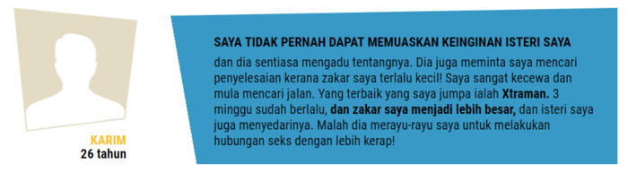 testimoni pengguna xtraman